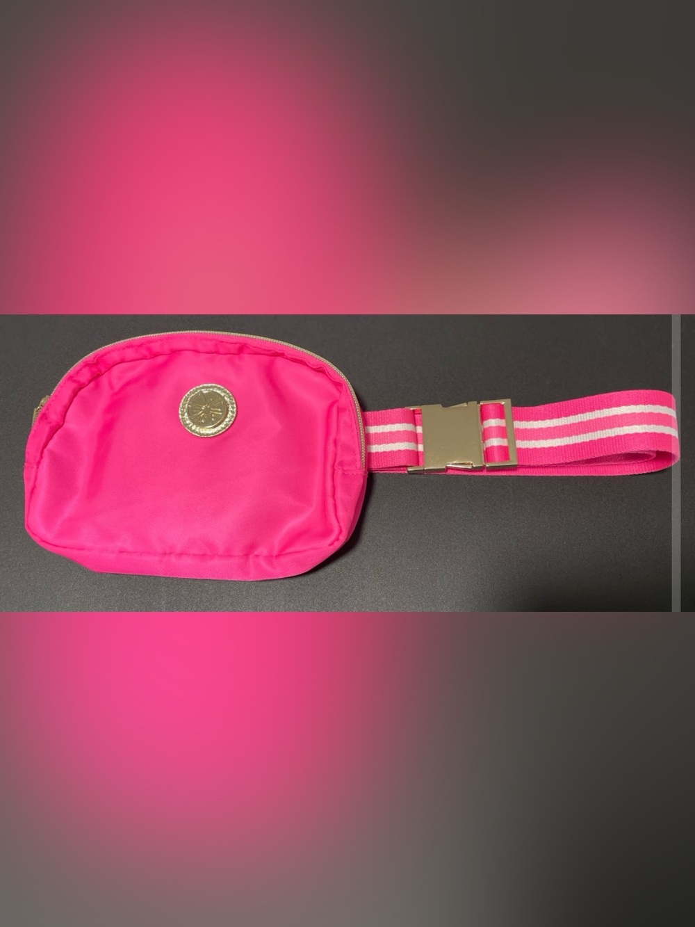 Lilly Pulitzer Jeanie Belt Bag – Aura Pink